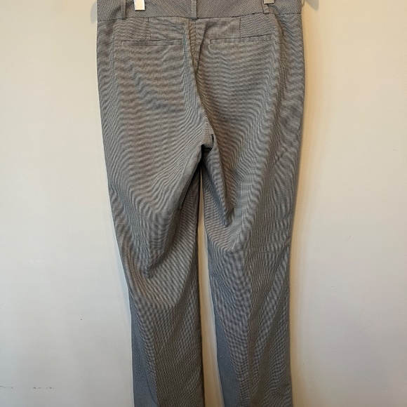 Banana Republic lined black and white Martin fit size 6 pants - Picture 2 of 4